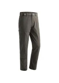Outdoorhose Maier Sports "Nil Winter", Herren, Gr. 30, Kurzgr&ouml;&szlig;en, braun (schlamm), 90% Polyamid, 10% Elasthan, Hosen Outdoorhose, Herren Winter Wanderhose, Funktionshose mit Netzinnenfutter