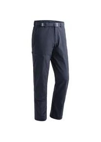 Outdoorhose Maier Sports "Nil Winter", Herren, Gr. 118, Langgr&ouml;&szlig;en, blau (dunkelblau), 90% Polyamid, 10% Elasthan, Hosen Outdoorhose, Herren Winter Wanderhose, Funktionshose mit Netzinnenfutter