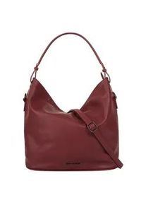 Umh&auml;ngetasche Betty Barclay, Damen, Gr. B/H/T: 41cm x 34cm x 16cm onesize, rot, Kunstfaser, leicht gl&auml;nzend, unifarben, Taschen Umh&auml;ngetasche