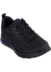 Sneaker Skechers "BOBS VISION AIR", Damen, Gr. 35, schwarz, Lederimitat, unifarben, Schuhe Sneaker, Trainingsschuh, Freizeitschuh, Schn&uuml;rschuh mit Memory Foam