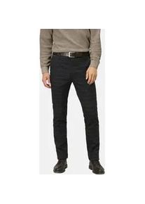 Anzughose Babista "Hose AMORISSO", Herren, Gr. 26, N-Gr, grau (dunkelgrau kariert), Obermaterial: 50% Baumwolle CO. 31% Polyester COOLMAX PES(Coolmax). 17% Viskose Birla CV Birla. 2% Elasthan EL., Hosen Anzughose