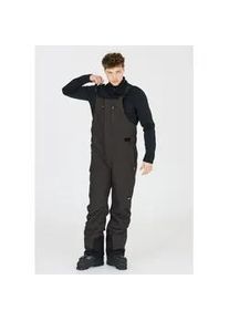 Skihose SLOPE "Kenwood", Herren, Gr. M, EURO-Gr&ouml;&szlig;en, blau (dunkelgrau), 100% Polyester, unifarben, lang, Hosen Skihose, im ausgekl&uuml;gelten Latzhosen-Design