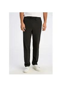 Stoffhose LINDBERGH "Freizeithose Relaxed Fit", Herren, Gr. M, schwarz, Obermaterial: 65% Polyester, 31% Viskose, 4% Elasthan, relaxed fit, Hosen Stoffhose