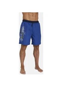 Badeshorts Jan Vanderstorm "Badeshorts JUPPE", Herren, Gr. 4XL, weit, blau (royal blau), Obermaterial: 100% Polyester COOLMAX PES(Coolmax)., Badehosen Badeshorts