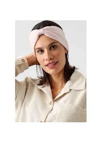 Stirnband Zwillingsherz "Knoten", Damen, rosa, Strick, Kaschmir, M&uuml;tzen Stirnband, Cashmere, Feinstrick