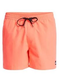 Boardshorts Quiksilver "Everyday Solid Volley 15", Herren, Gr. S, rot (fiery coral), Obermaterial: 100% Microfaser;, Hosen