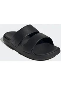 Badesandale Adidas SPORTSWEAR "ZNSORY-SANDALEN", Herren, Gr. 40,5, schwarz (core schwarz, core schwarz, core schwarz), Synthetik, Schuhe, Badelatschen