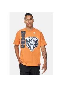 T-Shirt Recovered "NFL Bears Relaxed", Damen, Gr. L, orange, 100% Baumwolle, bedruckt, normal, Rundhals, Shirts T-Shirt, f&uuml;r alle Chicago Bears-Fans