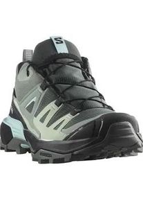 Wanderschuh Salomon "X ULTRA 360 GORE-TEX W", Damen, Gr. 40,5, schwarz (sedona sage, schwarz, sea foam), Synthetik, Textil, Schuhe Wanderschuh, wasserdicht