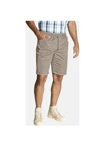 Bermudas Jan Vanderstorm "Schlupfshort FILEMON", Herren, Gr. 66, beige, Obermaterial: 100% Baumwolle CO., comfort fit knielang, Hosen Bermudas