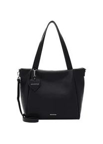 Emily & Noah Shopper EMILY & NOAH "Shopper E&N Enie", Damen, Gr. B/H/T: 37cm x 30cm x 15cm 0, blau (blau 500), Polyurethan, Taschen Shopper