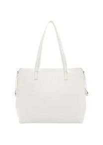 Shopper SURI FREY "Shopper SFY Debby", Damen, Gr. B/H/T: 38cm x 32cm x 14cm 0, wei&szlig; (wei&szlig; 300), PVC, Taschen Shopper