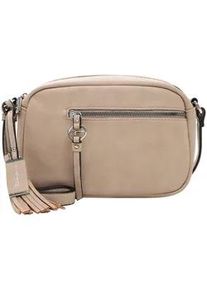 Umh&auml;ngetasche Tamaris "Umh&auml;ngetasche TAS Nele", Damen, Gr. B/H/T: 26cm x 17cm x 9cm 0, beige (taupe 900), Polyurethan, Taschen Umh&auml;ngetasche