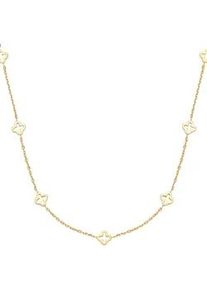 Kette ohne Anh&auml;nger CIAO BY Leonardo "Halskette Janna CIAO", gold (gelbgoldfarben), Halsketten, Damen, Edelstahl, L: 47 B: 6mm, B:6mm