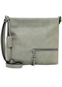 Umh&auml;ngetasche Tamaris "Umh&auml;ngetasche TAS Nele", Damen, Gr. B/H/T: 30cm x 28cm x 6cm 0, gr&uuml;n (sage 970), Polyurethan, Taschen Umh&auml;ngetasche