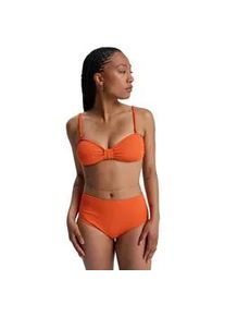 Bikini-Hose Quiksilver "Nadora", Damen, Gr. S, US-Gr&ouml;&szlig;en, orange (tigerlily), Obermaterial:[Hauptmaterial] 89% Microfaser, 11% Elasthan;, Badehosen Bikini-Hose