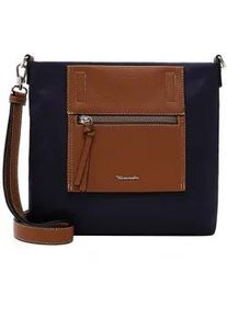 Umh&auml;ngetasche Tamaris "Umh&auml;ngetasche TAS Fabrizia", Damen, Gr. B/H/T: 28cm x 27cm x 6cm 0, blau (blau 500), Polyester, Taschen Umh&auml;ngetasche