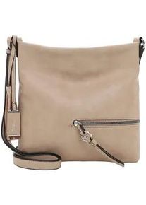 Umh&auml;ngetasche Tamaris "Umh&auml;ngetasche TAS Nele", Damen, Gr. B/H/T: 30cm x 28cm x 6cm 0, beige (taupe 900), Polyurethan, Taschen Umh&auml;ngetasche