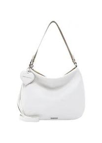 Emily & Noah Beuteltasche EMILY & NOAH "Beutel E&N Enie", Damen, Gr. B/H/T: 34cm x 29cm x 10cm 0, wei&szlig; (wei&szlig; 300), Polyurethan, Taschen Beuteltasche