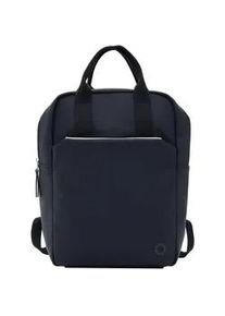 Rucksack SURI FREY "Rucksack SFY Besty", Damen, Gr. B/H/T: 40cm x 40cm x 15cm, blau (blau 500), Obermaterial: 60% Polyurethan PU. 40% Polyester PES., Rucks&auml;cke Rucksack
