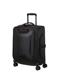 Weichgep&auml;ck-Trolley Samsonite "ECODIVER, verschiedene Gr&ouml;&szlig;en und Farben", Gr. B/H/T: 40cm x 55cm x 23cm 50 l, schwarz, Nylon, Polyester, Basic, Koffer, Koffer Reisegep&auml;ck Weichgep&auml;ck-Koffer Fronttasche