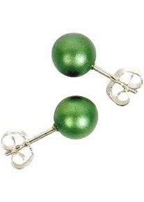 Paar Ohrstecker DeMarie "eloxiertes Aluminium hellgr&uuml;n", Damen, Gr. one-size, Metall, gr&uuml;n (hellgr&uuml;n), Ohrringe