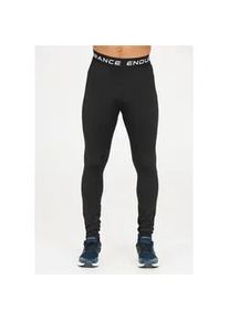 Trainingstights Endurance "Power", Herren, Gr. S, US-Gr&ouml;&szlig;en, schwarz, 90% Polyester, 10% Elasthan, unifarben, Hosen, mit flachen N&auml;hten und Quick Dry-Funktion