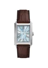 Fossil "CARRAWAY" Armbanduhr, Herrenuhr, Lederarmband, analog
