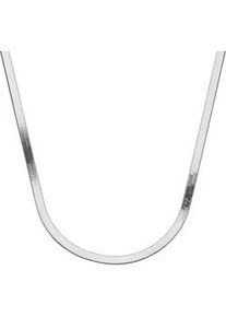 Silberkette Smart Jewel "Heringbone-Optik, Silber 925", silber, Halsketten, Damen, 45cm, Silber 925 (Sterlingsilber), Silberkette