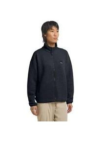 Fleecejacke Jack Wolfskin "MOGARI FZ W", Damen, Gr. XXL (48), blau (schwarz, navy), Obermaterial: 95% Polyester, 5% sonstige Fasern; Futter: 100% Polyester, Jacken Fleecejacke