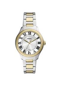 Quarzuhr Fossil "GILMORE", gold (gelbgoldfarben, edelstahlfarben), Armbanduhren, Damen, Quarzuhr, Armbanduhr, Damenuhr, Edelstahlarmband, analog, Tag