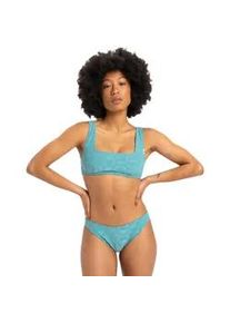 Bikini-Hose Quiksilver "Dark Roy", Damen, Gr. S, US-Gr&ouml;&szlig;en, blau (brittany blau), Obermaterial:[Hauptmaterial] 6% Elasthan, 36% Microfaser, 58% Microfaser;, Badehosen Bikini-Hose