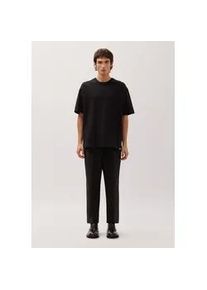 T-Shirt STUDIO SEIDENSTICKER "Studio", Damen, Gr. XXL, schwarz, 100% Baumwolle, unifarben, oversize, Rundhals, Shirts T-Shirt, 1/2 Rundhals Uni