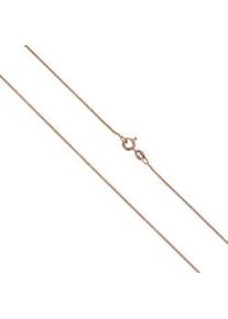 Collierkettchen Vivance "925/- Sterling Silber rotvergoldet", rot, Halsketten, Damen, 45cm, Silber 925 (Sterlingsilber), L: 45, gl&auml;nzend