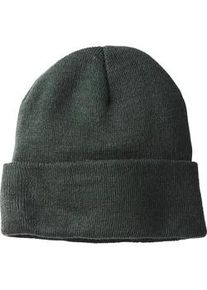 Strickm&uuml;tze Jan Vanderstorm "M&uuml;tze LANDBERT", Herren, Gr. 1, gr&uuml;n (dunkelgr&uuml;n), Obermaterial: 100% Polyacryl PAN., M&uuml;tzen Strickm&uuml;tze