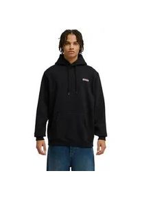 Kapuzensweatshirt DC Shoes "Patch It", Herren, Gr. L, schwarz, Obermaterial: 60% Walkfrottier, 40% Microfaser;, Sweatshirts