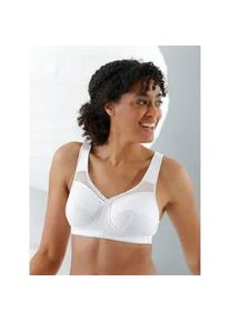 w&auml;schepur Entlastungs-BH W&Auml;SCHEPUR, Damen, Gr. 105, Cup C, wei&szlig;, 76% Baumwolle, 17% Polyamid, 7% Elasthan, BHs Entlastungs-BH