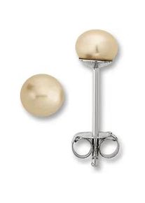 Paar Ohrh&auml;nger ONE ELEMENT "Ohrringe Ohrstecker aus 925 Silber", silber, Ohrringe, Damen, Damen, Perlen Silber 925 (Sterlingsilber), Perlen, Silber 925 (Sterlingsilber), Zartes Emblem &ndash; unaufdringlich und dennoch ausdrucksstark