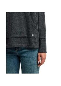 Hoodie Roxy "Destination Surf", Damen, Gr. L, grau (anthrazit), Obermaterial: 55% Walkfrottier, 45% Microfaser;, Sweatshirts Hoodie