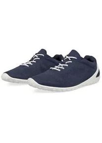 Sneaker Ecco "BIOM LITE M", Herren, Gr. 41, blau (marine), Nubukleder, Schuhe Sneaker, Freizeitschuh, Halbschuh, Schn&uuml;rschuh mit leichter Laufsohle