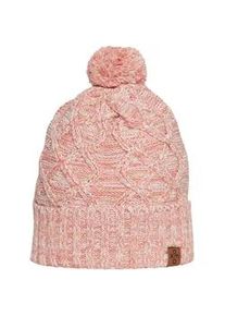 Strickm&uuml;tze oxmo "Strickmotze OXPom", Damen, rosa (powd ro m), 100% Baumwolle CO., M&uuml;tzen Strickm&uuml;tze