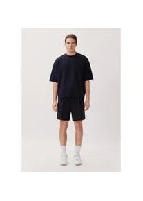 T-Shirt STUDIO SEIDENSTICKER "Studio", Damen, Gr. L, blau (navy), 100% Baumwolle, oversize, Rundhals, Shirts T-Shirt, 1/2 Rundhals