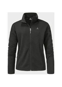 Sch&ouml;ffel Fleecejacke SCH&Ouml;FFEL "CIRC Fleece Jk Style Smue WMS", Damen, Gr. 38, schwarz (9990, schwarz), Oberstoff: 100% Polyester, regular fit, hoch geschlossener Ausschnitt, Jacken Fleecejacke