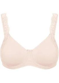 Minimizer-BH SuSa "Minimizer mit B&uuml;gel London", Damen, Gr. 105, Cup C, rosa (soft peach), Stoff, Obermaterial: 77% Polyamid PA. 23% Elasthan EL., BHs Minimizer-BH