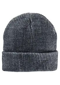 Strickm&uuml;tze Babista "M&uuml;tze LUCIETTI", Herren, Gr. 1, blau (grau), Obermaterial: 100% Polyacryl PAN., M&uuml;tzen Strickm&uuml;tze