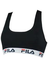Bustier Fila "Bustier 1er Pack", Damen, Gr. XS, N-Gr, schwarz, Obermaterial: 95% Baumwolle CO. 5% Elasthan EL., BHs Bustier