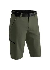 Bermudas Maier Sports "Nil Bermuda", Herren, Gr. 58, Normalgr&ouml;&szlig;en, gr&uuml;n (moosgr&uuml;n), 90% Polyamid, 10% Elasthan, Hosen Bermudas, kurze Herren Wanderhose, moderne Outdoor-Bermuda, Trekkinghose