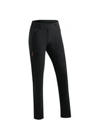 Outdoorhose Maier Sports "Lulaka Loop", Damen, Gr. 44, Normalgr&ouml;&szlig;en, schwarz, 100% Polyester, Hosen Outdoorhose, Damen Wanderhose, atmungsaktive Funktionshose, Regular Fit