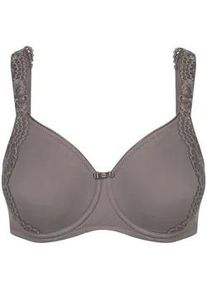 Minimizer-BH SuSa "Minimizer mit B&uuml;gel London", Damen, Gr. 80, Cup G, lila (frosty lavender), Stoff, Obermaterial: 77% Polyamid PA. 23% Elasthan EL., BHs Minimizer-BH