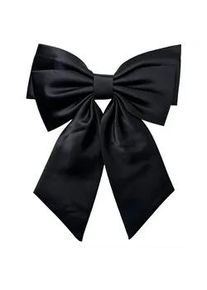 Schmuckset FILIPPA FIRENZE "Big Bow", schwarz, Schmuck_Sets, Damen, Polyester, Schmuckset, mit gro&szlig;er Doppel-Schleife aus schwarzem Satin